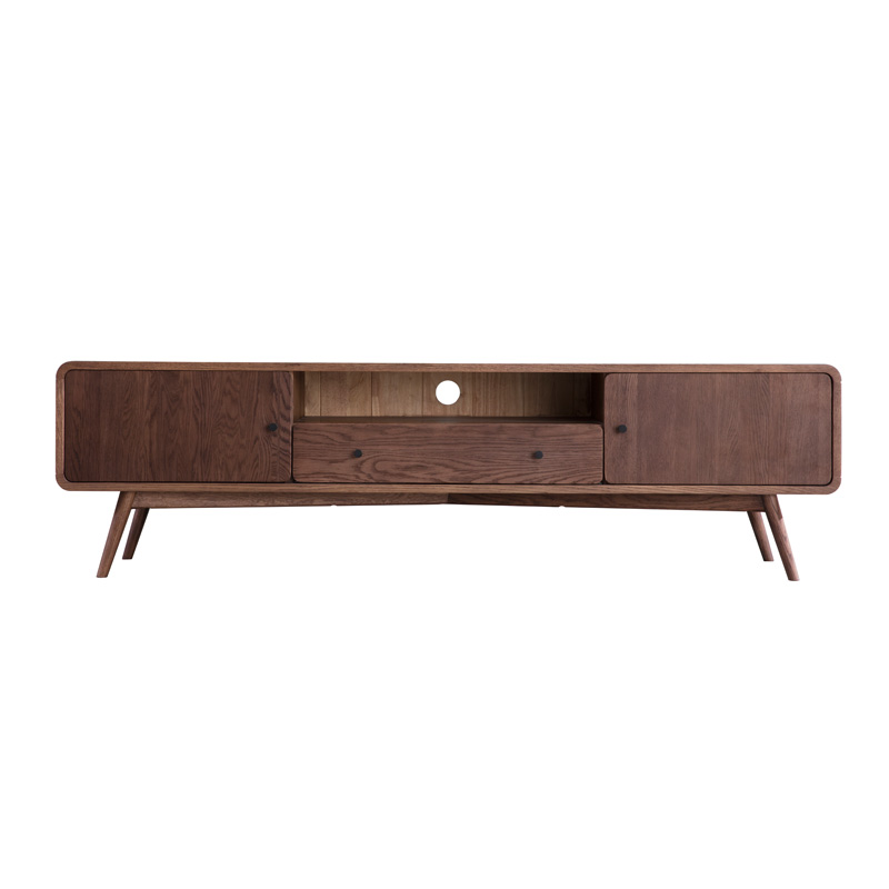 Dark Wood TV Cabinet