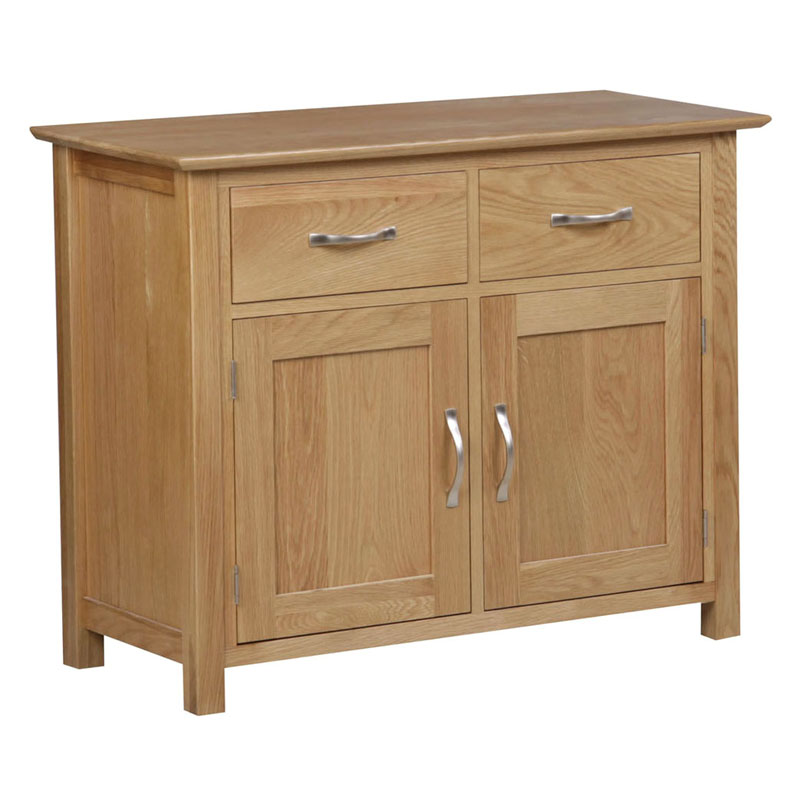 ခေတ်မီ Oak 2 Door 2 Drawer Sideboard