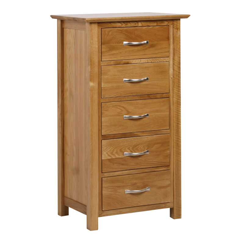 ခေတ်မီ Oak 5 Drawer Cabinet