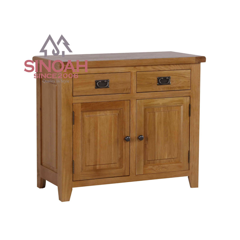 Rustic Oak 2 Door Sideboard