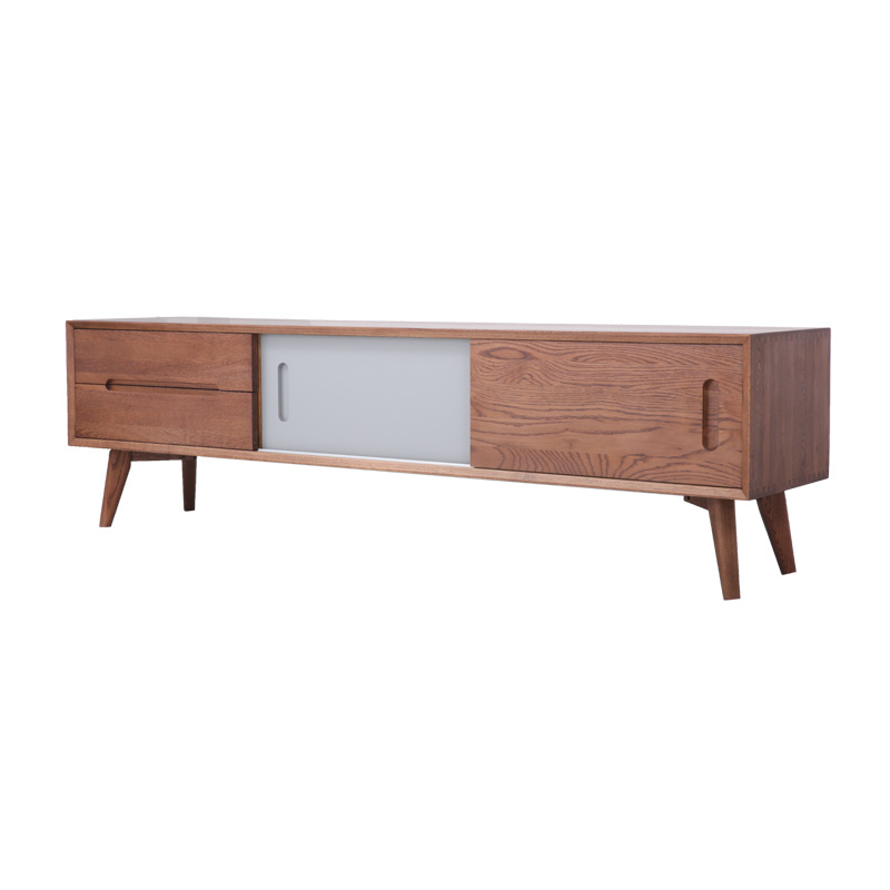 Walnut Wood TV Cabinet